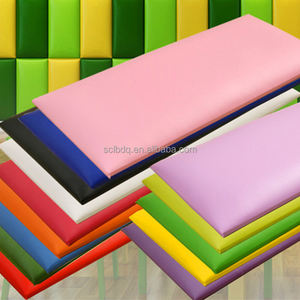 Panel de pared acústico suave para dormitorio, Casa de Niños, <span class=keywords><strong>fondo</strong></span> cálido, decoración de pared, paneles de espuma, tableros de pared decorativos para el hogar - Product Image 5