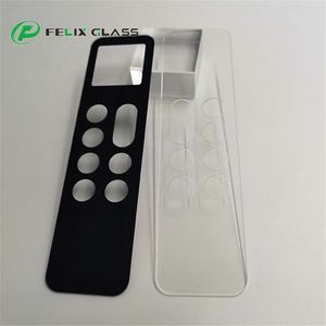 Verre trempé personnalisé 0,7 0,8 1,0 1,1 mm pour écran d'affichage, télécommande, décoration industrielle, bord poli 2,5D - Product Image 4