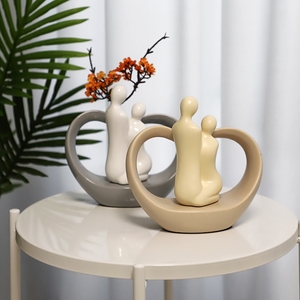 Moderno <span class=keywords><strong>design</strong></span> creativo ornamenti di ceramica porcellana casa decorazione di cerimonia nuziale accessorio per il regalo - Product Image 2