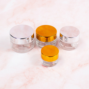 Tarros de vidrio de doble tapa al por mayor en stock, tarros de crema para ojos de 10 ml con tapa a prueba de niños, tarros cuadrados de crema de 5 ml - Product Image 6
