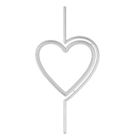 AAGU metallo taglio Die Scrapbook in rilievo modello di Album artigianale carta d'invito sfondo cuore Scrapbooking Craft muore