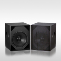 Système de sonorisation de scène professionnel de 600 W haute puissance, 18 pouces, S18, équipement audio de concert, caisson de basses passif