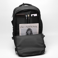 Sac à dos de voyage avec système d'aspiration Sac à dos à compression d'air extensible Sac à dos à main pour hommes et femmes