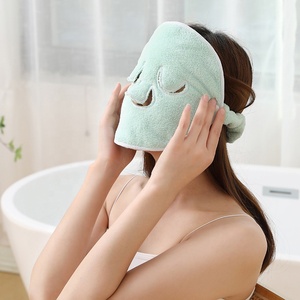 Toallas faciales reutilizables para Spa, compresa fría y caliente, vaporizador Facial, antiedad, hidratante, novedad - Product Image 3