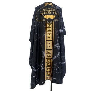 Capa de Corte de Pelo de Poliéster con Logotipo Personalizado de Nuevo <span class=keywords><strong>Diseño</strong></span> <span class=keywords><strong>para</strong></span> Peluquero - Product Image 1