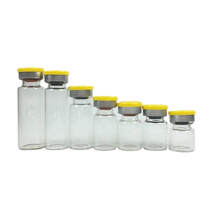 Frascos de Vidrio Médico Transparente de 5ml y 10ml, Viales Pequeños para Productos Farmacéuticos y Antibióticos - Product Image 2