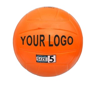 Balón de Voleibol de Playa al por Mayor, Suave al Tacto, con Logotipo Personalizado en Color, Tamaño y Peso Oficiales - Product Image 1