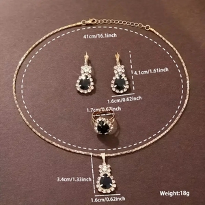 Ensemble de 5 montres-bracelets analogiques vintage Rhinestone Quartz cadran en verre fenêtre Rome bijoux de mode pour femmes-cadeau parfait pour maman - Product Image 6