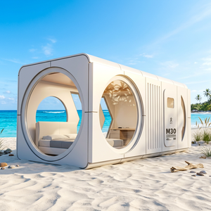 Cabaña Cápsula Económica de Diseño de Lujo para Acampar al Aire Libre, Ecológica, Impermeable, Tipo <span class=keywords><strong>Apple</strong></span>, para Dormir o Trabajar - Product Image 1