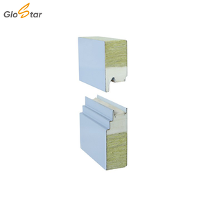 Pannello <span class=keywords><strong>Sandwich</strong></span> in Lana di Roccia a Doppio Strato da 100mm con PU, Ignifugo e ad Alta Capacità di Carico, per Rivestimenti di Magazzini - Product Image 1