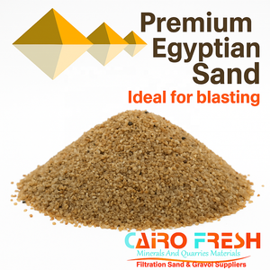 Poudre de quartz de silice de sable de coulée de haute pureté AFS 35 à faible teneur en fer pour le verre et les réfractaires d'Egypte - Product Image 6