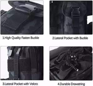 Offre Spéciale multifonctionnel tactique randonnée en plein air voyage goutte jambe taille sac Pack bouteille d'eau pêche outil pochette - Product Image 5