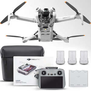 Dron Plegable <span class=keywords><strong>DJI</strong></span> <span class=keywords><strong>Mini</strong></span> 4 Pro 4K HDR con Control Remoto RC 2 (con Pantalla) <span class=keywords><strong>Fly</strong></span> <span class=keywords><strong>More</strong></span> <span class=keywords><strong>Combo</strong></span> Plus - Product Image 1