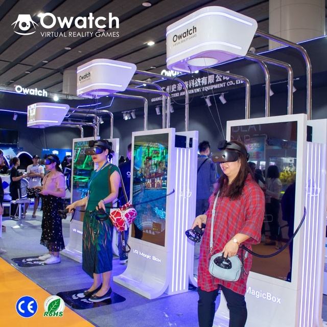 Commercial 1 Player VR Magic Game Box VR Game Platform Headset Motion Simulator VR Shooting Amusement Equipment for Arcade