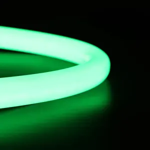 22mm Round Flexible Neon Led silicone tube Sleeve diffuser for led strip profile Channel