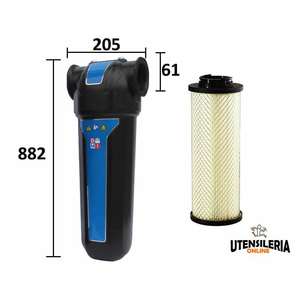 Filtro de polvo AF2700, grado QF, OMI 45333 l/min - Product Image 1