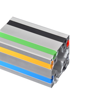 Kích thước tùy chỉnh đầy màu sắc t Khe nhôm đùn nhựa Dải con dấu PVC ABS t theo dõi đùn U kênh hồ sơ bìa dải - Product Image 2