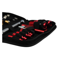 Kit d'outils de perceuse pneumatique personnalisable 19 pièces avec clé à chocs et mallette de rangement Numéro de modèle OEM