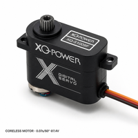 Nouveauté 2026 XQ-POWER XQ-S1009F Micro Servo Numérique 3KG 0.07s Rapide Engrenage en Aluminium Étanche Sans Noyau 9g Mini RC 7.4V