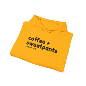 Felpa con cappuccio Unisex caffè e pantaloni di tuta accogliente felpa con cappuccio per gli amanti - Product Image 2