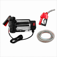 Pompe de transfert de carburant diesel à moteur CC basse pression 300W 50L/min 12V/24V, pompe à aubes pour générateur diesel avec affichage numérique OEM