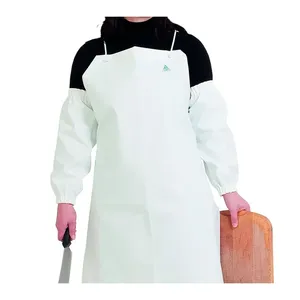 Maniche - CHEN950B U Choiva - Colore: Bianco - Elastico alle due estremità per una vestibilità sicura. Adatto per liquidi. - Product Image 1