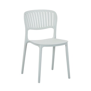 Modern Stackable Outdoor <strong>Dining</strong> <strong>Chair</strong> Ergonomic Plastic Lounge <strong>Dining</strong> <strong>Chair</strong> <strong>Funky</strong> Plastic <strong>Chair</strong> Without Armrest - Product Image 1