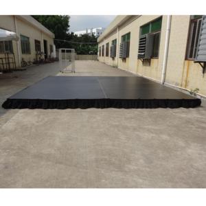 Plataforma de escenario móvil de aluminio de alta calidad, escenario portátil - Product Image 1
