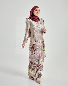 SIPO Eid กระโปรงผ้าคุมความสูงไซส์พิเศษ,กระโปรงเอวผ้ายืดสำหรับผู้หญิง Baju Kurung Moden - Product Image 5
