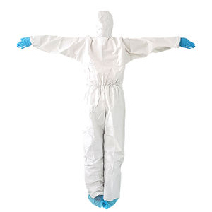 Combinaison de travail résistante en <span class=keywords><strong>Tyvex</strong></span> EPI de protection Paintball FR ignifuge sécurité Nomex uniforme de travail combinaison jetable pour hommes - Product Image 6