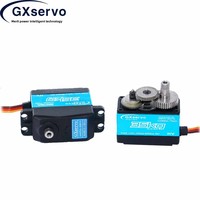 Servomoteur numérique Gxservo 35 kg pour voiture d'escalade, robot, modèles à couple élevé, moteur miniature sans balais, pièces d'avion RC en plastique