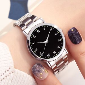 Correas de reloj de acero redondas, luminosas, modernas y de marca original al por mayor. Modelos masculinos y femeninos. Regalo ideal para parejas. - Product Image 1