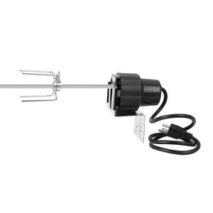 Kit de rôtissoire en acier inoxydable en gros avec <span class=keywords><strong>moteur</strong></span> électrique, <span class=keywords><strong>broche</strong></span> et fourchettes à viande <span class=keywords><strong>pour</strong></span> <span class=keywords><strong>barbecue</strong></span>, accessoires de <span class=keywords><strong>barbecue</strong></span> - Product Image 4