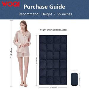 Couverture de camping légère de qualité supérieure WOQI couverture de plage en <span class=keywords><strong>duvet</strong></span> de voyage intérieur et extérieur - Product Image 2