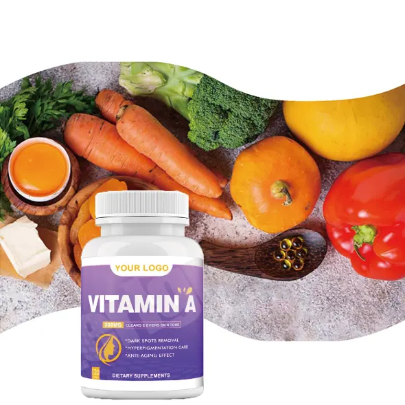 비타민 OEM palmitate 가격 스킨 케어 보충제 종합 비타민 캡슐 비타민 a