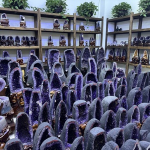 Wholesale Global <strong>Supplier</strong> High Quality Loose Gemstone Spiritual Healing <strong>Crystal</strong> Craft Amethyst <strong>Cluster</strong> <strong>Geode</strong> for Home Decoration - Product Image 1