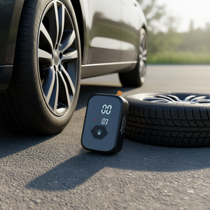 Mini pompe de gonflage de pneus intelligente portable affichage numérique haute puissance monté sur voiture pneus automatiques multifonctionnels - Product Image 2