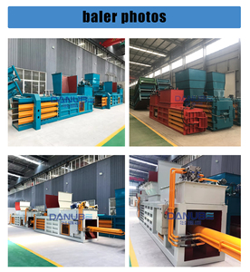 Presse à balles pour déchets plastiques, équipement de compactage de déchets, machine à emballer les déchets de papier - Product Image 6