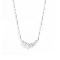 Collier pendentif couronne superposé en argent sterling 925 plaqué or pour femme Gemnel