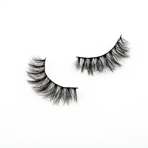 Logo personnalisé de qualité supérieure végétalien coréen Pbt cils vendeurs Faux vison pleine bande cils - Product Image 4