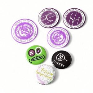 Promotion Cheap Cute Cartoon Animals Metal Tin Tinplate Button Pin Badges - Product Image 2