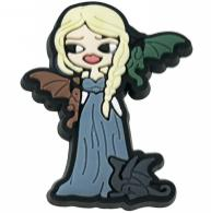 Venta caliente PVC caucho suave <span class=keywords><strong>Juego</strong></span> <span class=keywords><strong>de</strong></span> <span class=keywords><strong>tronos</strong></span> <span class=keywords><strong>serie</strong></span> amigable EVA zapato encantos accesorios personalizado DIY Logo 7 días Envío rápido - Product Image 2