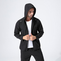 Manteau de sport à capuche à manches longues pour hommes et femmes