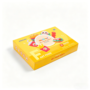 MIKATALE Food Party Theme Puzzle Creative High-Quality Lightweight Plasticine Clay for <b>Eid</b> Al-Fitr - Product Image 1