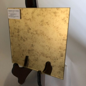 China Factory Price High Quality 3mm 4mm 5mm 6mm Thick clear Bronze Grey Gold Double Coated Vintage Antique <b>Mirror</b> Glass Sheet - Product Image 3