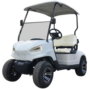 Nuevo Carro de <span class=keywords><strong>Golf</strong></span> Eléctrico Mini Vintage Legal de 2 Asientos para Calle, con Freno Mecánico en las Ruedas Traseras 1-2, 8V140AH*6 48V 5kw - Product Image 1