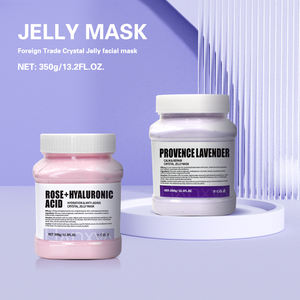 Collagène anti-rides spa pour le visage masque facial poudre peeling lavande rose gelée blanchissante OEM pour le visage - Product Image 6