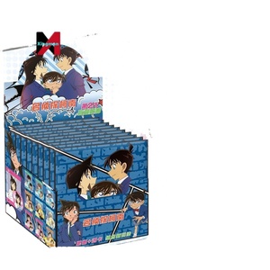 Caja Sorpresa de Insignias de Detective <span class=keywords><strong>Conan</strong></span> al por Mayor, Insignia de 75mm, Tarjeta Transparente, Sorteo Sorpresa, Mercancía, Regalo, Insignia de Hojalata - Product Image 1