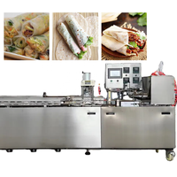 PLC Tortilla à pain pita faisant la machine Tortilla à la farine de blé faisant la machine