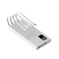 Power Bank Pengisian Cepat Kapasitas Tinggi 20000mAh PD22.5W Logo Kustom Terlaris dengan Pengisi Daya Ponsel Portabel USB Ganda